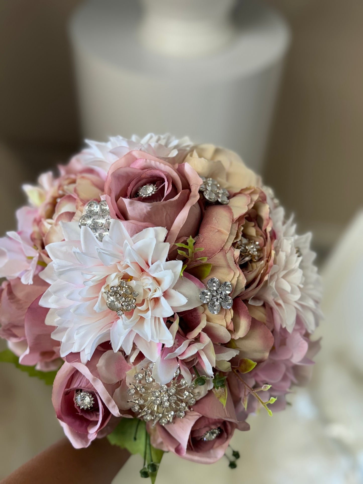 Dusty rose bouquet