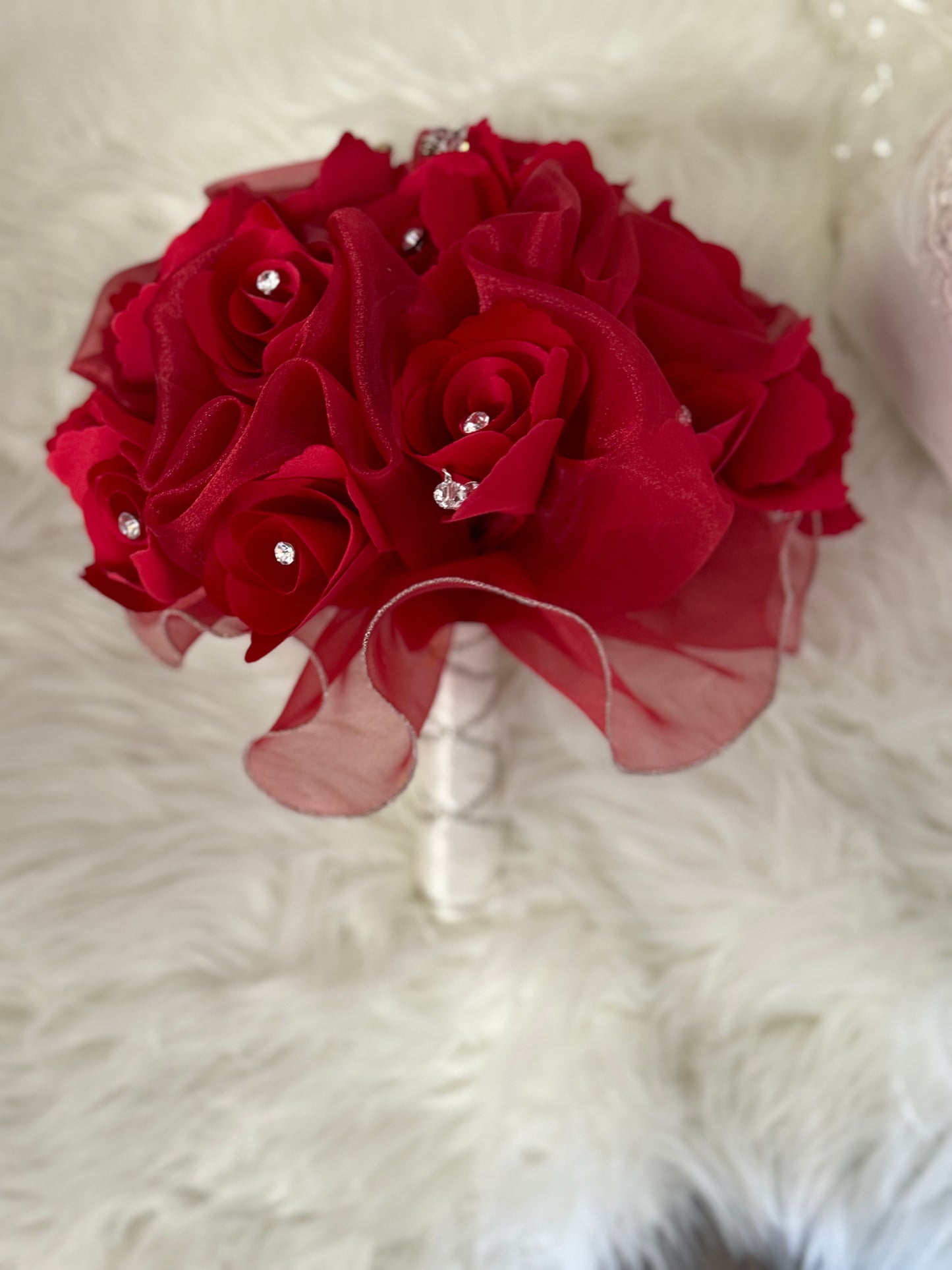 Red rose bouquet