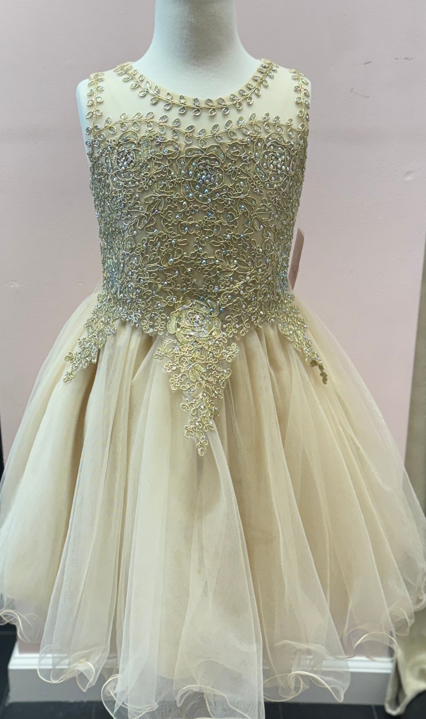 Gold Girls dress