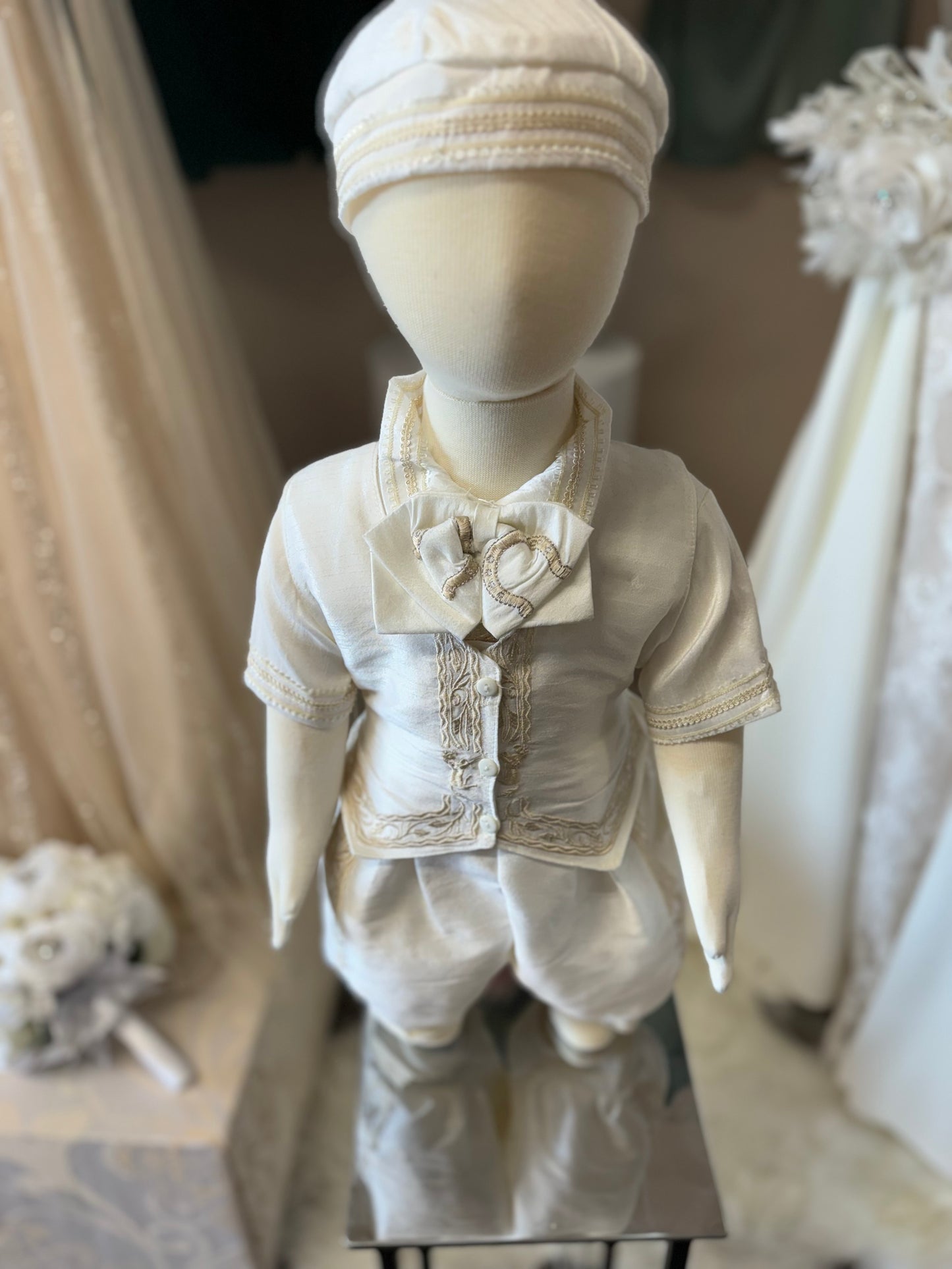 Baby charro baptism set