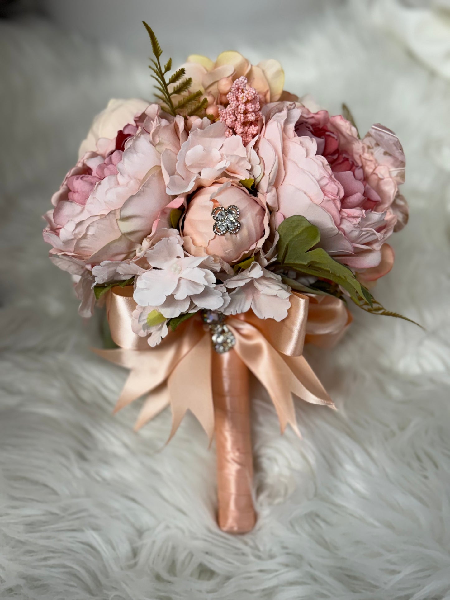 Peony butterfly bouquet