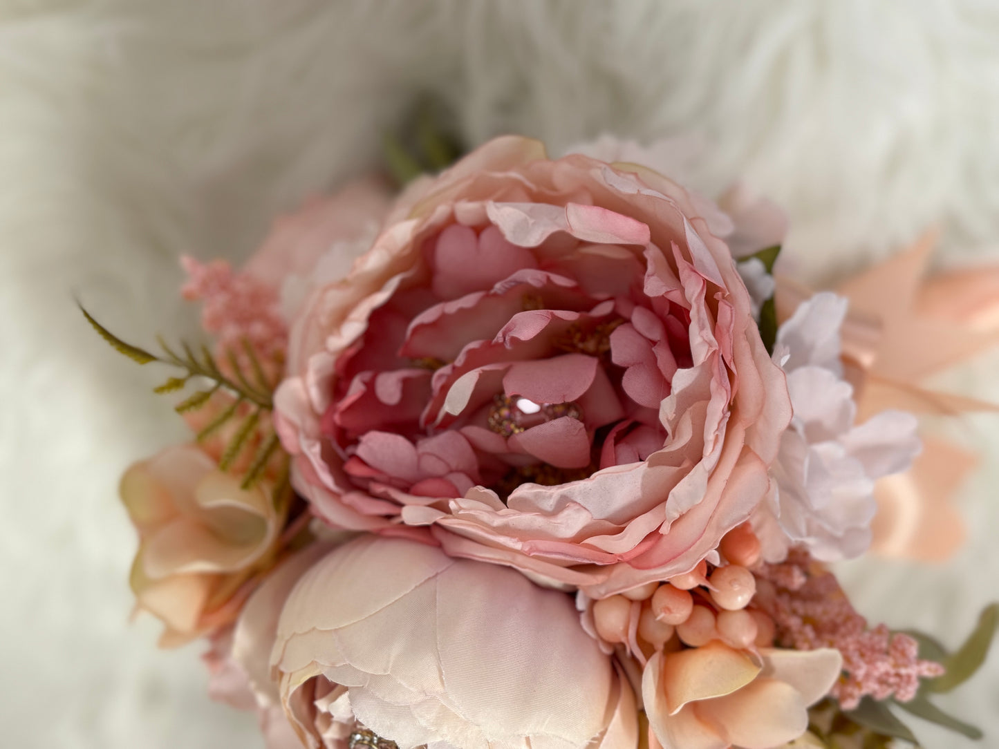 Peony butterfly bouquet