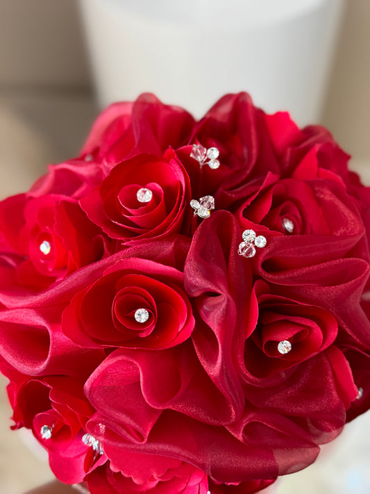 Red rose bouquet