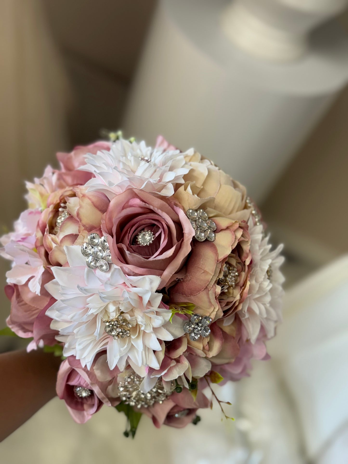 Dusty rose bouquet