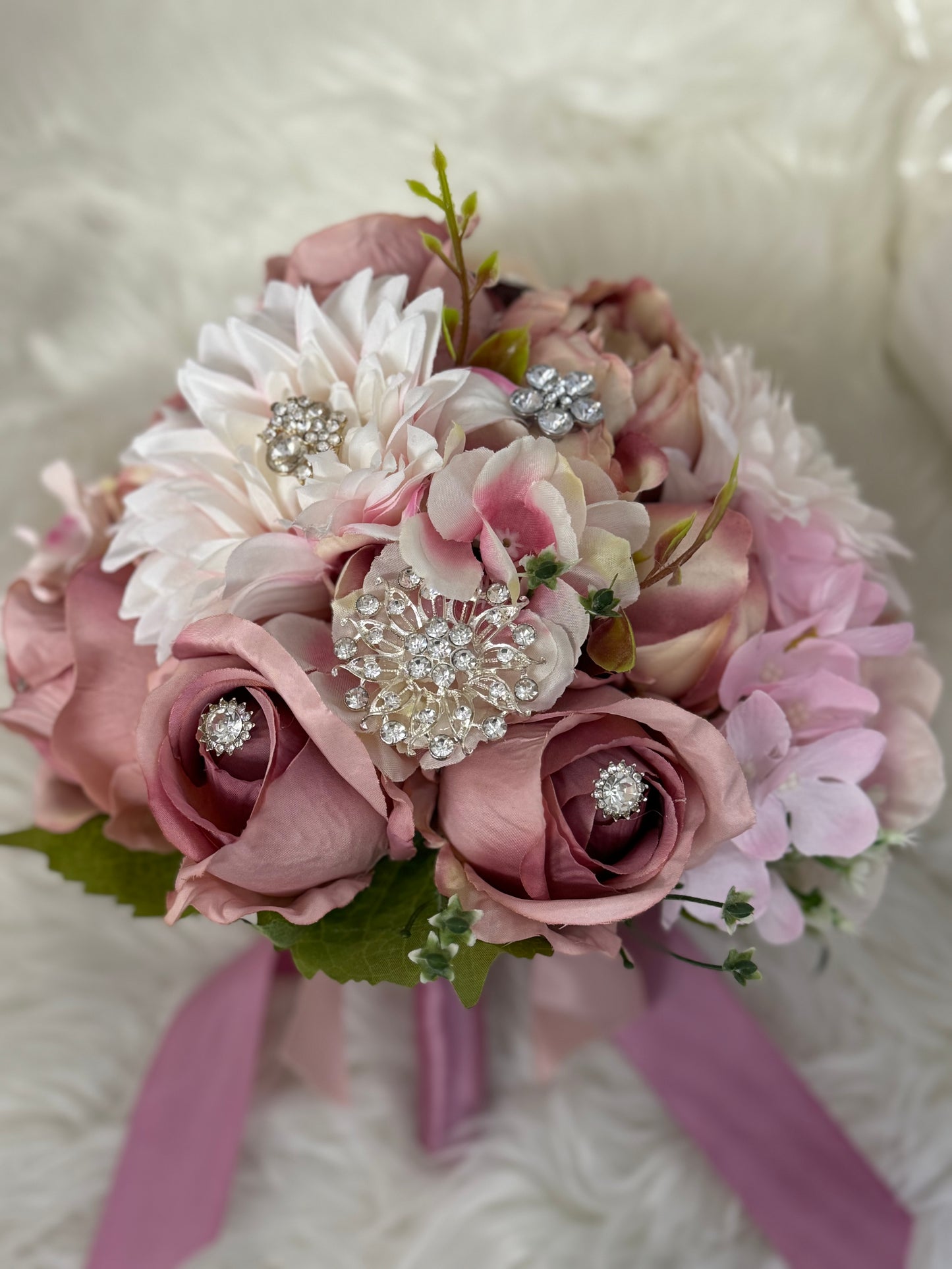 Dusty rose bouquet