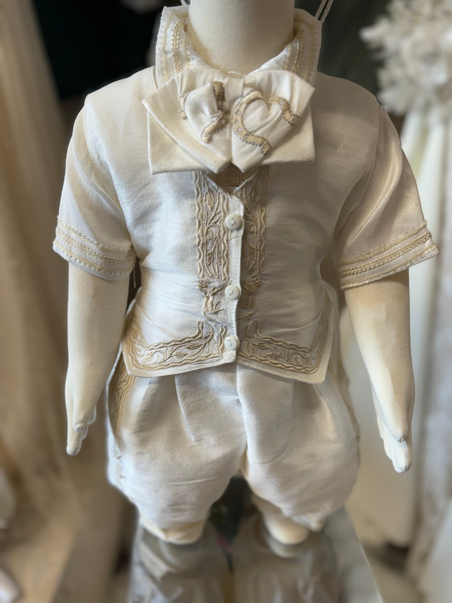 Baby charro baptism set