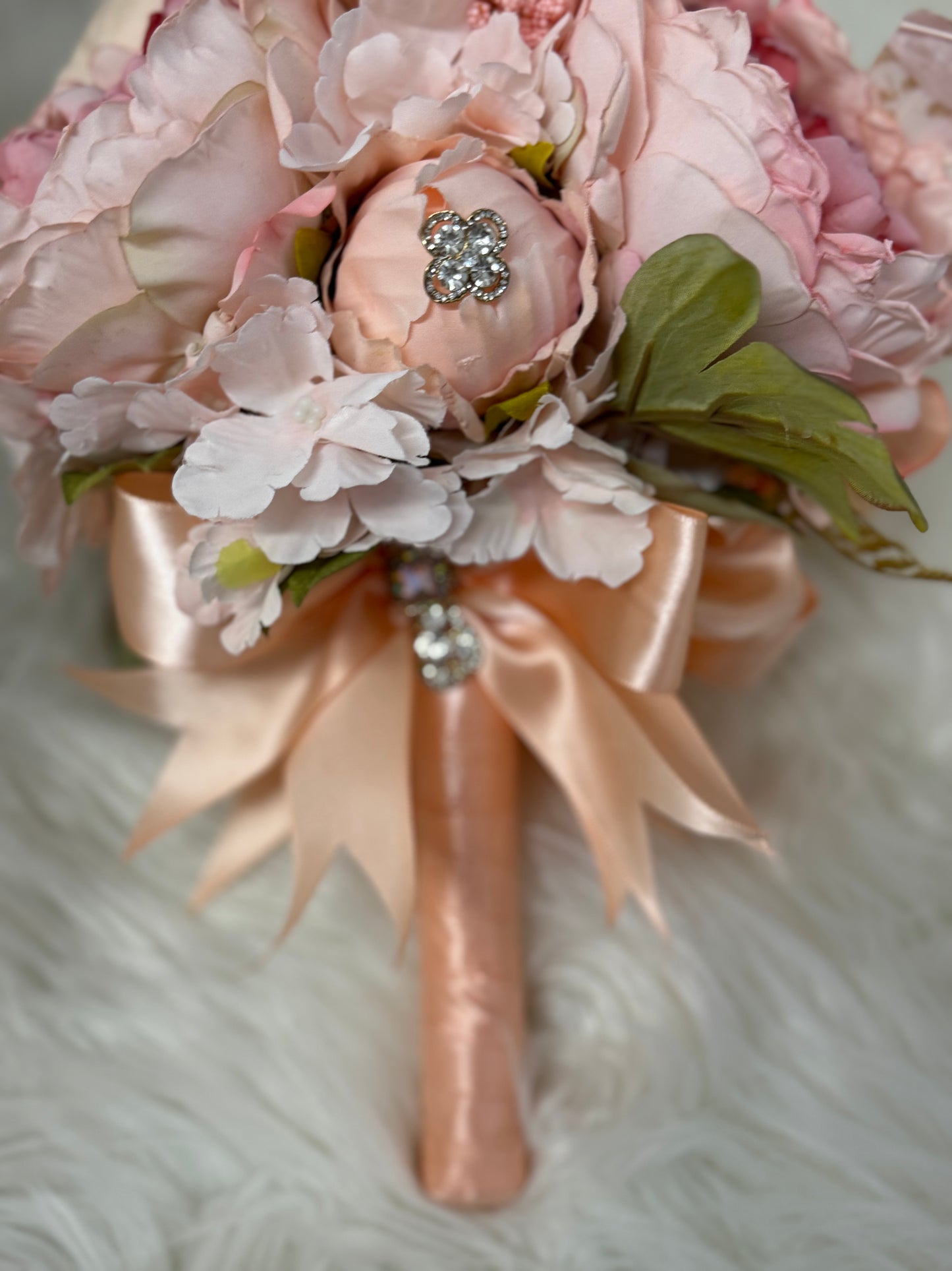 Peony butterfly bouquet