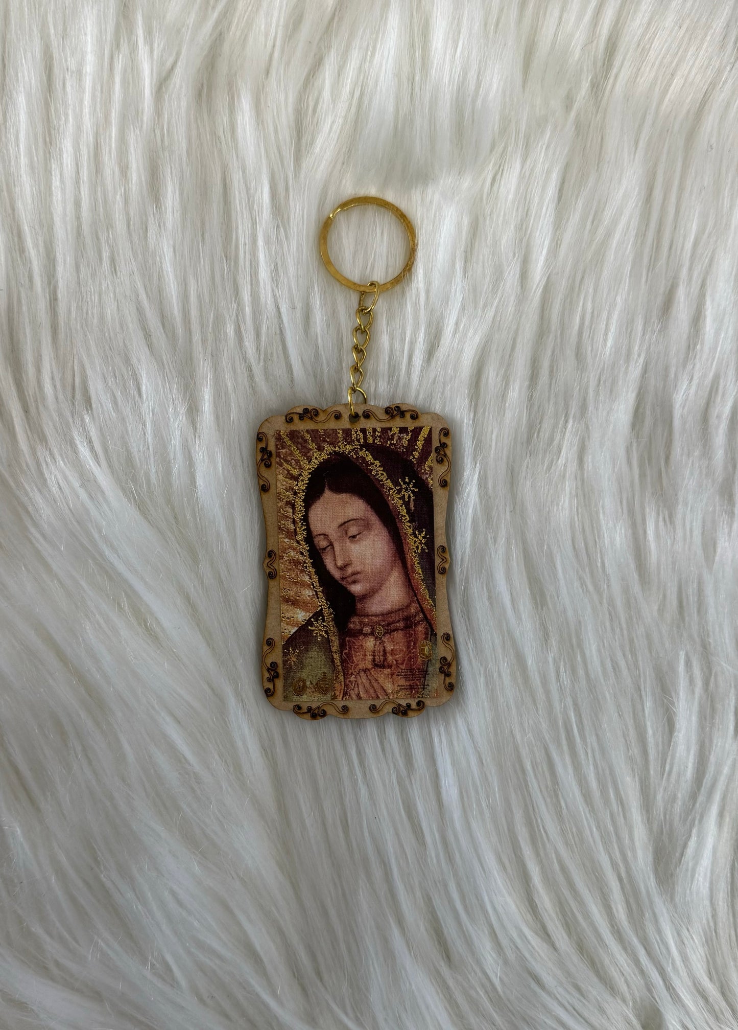 Virgin Mary Key chain favors